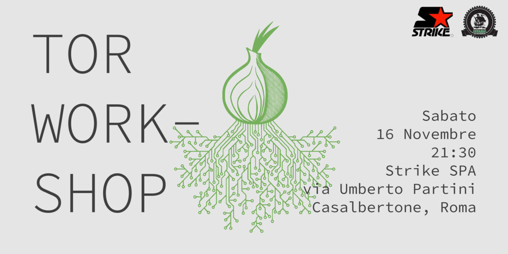 Tor Workshop Roma 2019