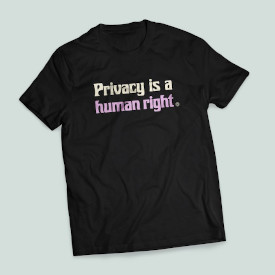 privacy is a human right tee